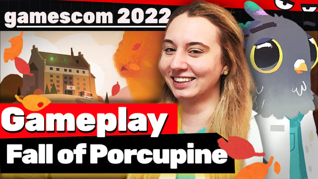 FALL OF PORCUPINE: Wenn JD von SCRUBS eine Taube wäre | gamescom 2022