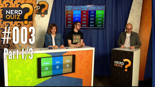 Nerd Quiz 2.0 mit Gregor | Michael R. v Sofia v Alwin