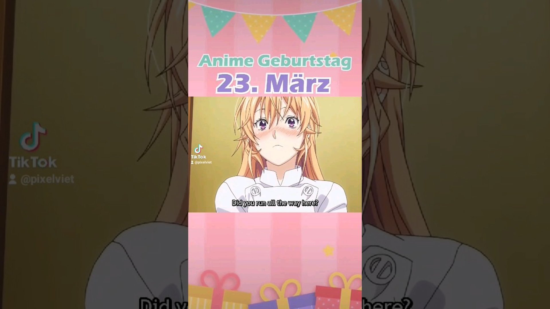 AnimeGeburtstag 23. März • Rocket Beans TV