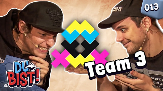 Team 3 mit Frodo, Krogi, Viet, Mark, Andreas & Fabian | Du bist #13